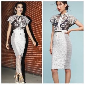 RARE Anthropologie Byron Lars Faustina Dress